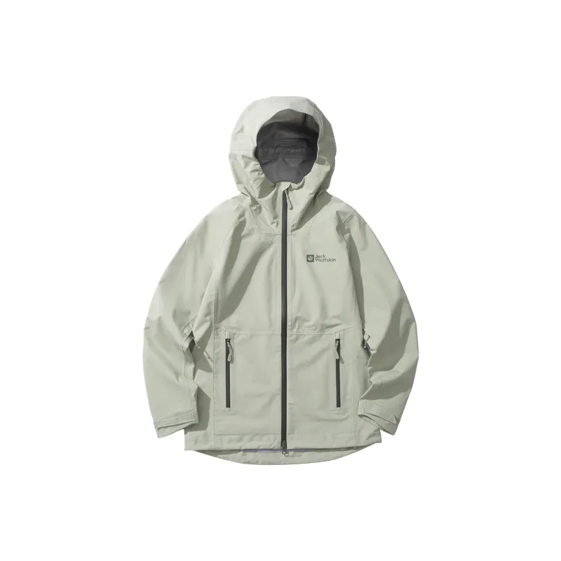 Jack Wolfskin Water Resistant Windproof Breathable Cold Resistant Windbreaker Jacket Women's-6