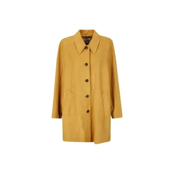 LOW CLASSIC Suede Trench Coat