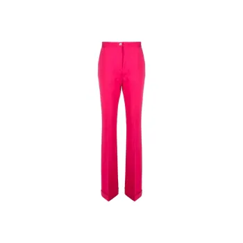 PINKO Pressed crease High waist Trousers