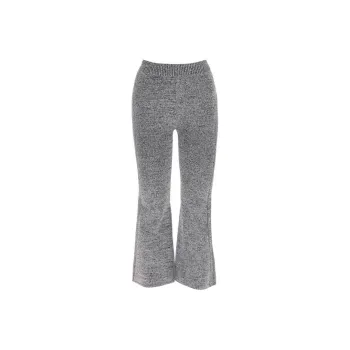 GANNI Elastic Waist Flared Trousers