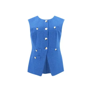 VERONICA BEARD Vest Women's Blue
