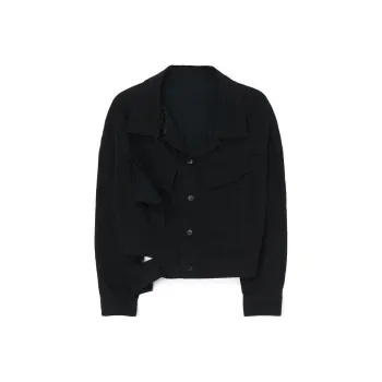 Yohji Yamamoto Denim Jacket Women's Black