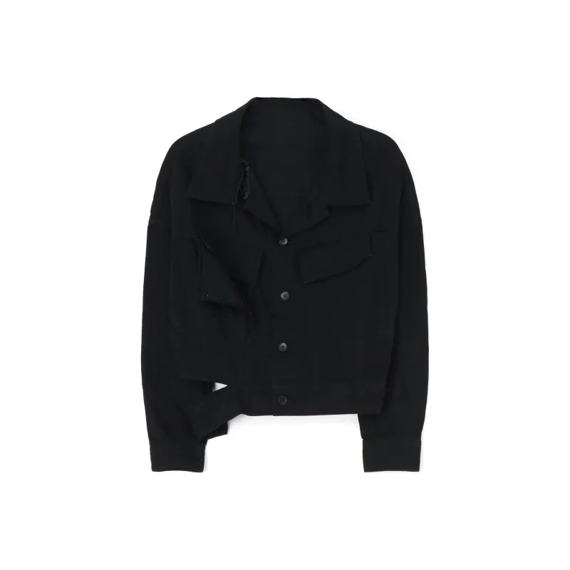 Yohji Yamamoto Denim Jacket Women's Black-0
