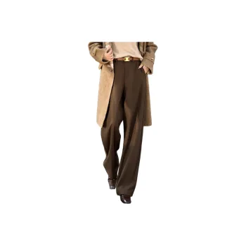 Mo Han Yi Mei Casual Pants Women's Khaki