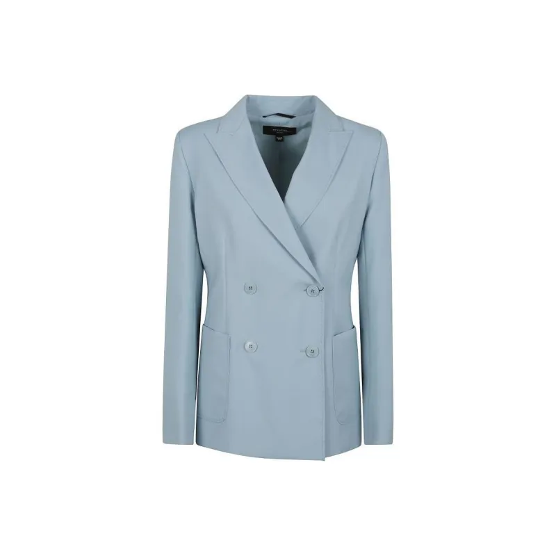 WEEKEND MaxMara Business Suit Coat Women's Blue-0