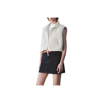 URBAN REVIVO Velvet feel Coat Women's
