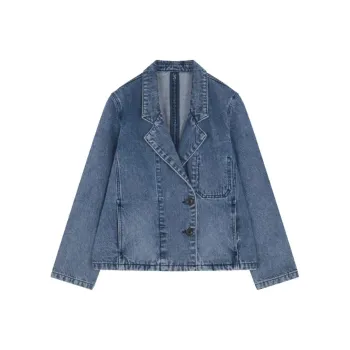 IHIMI Denim Jacket Women's Blue