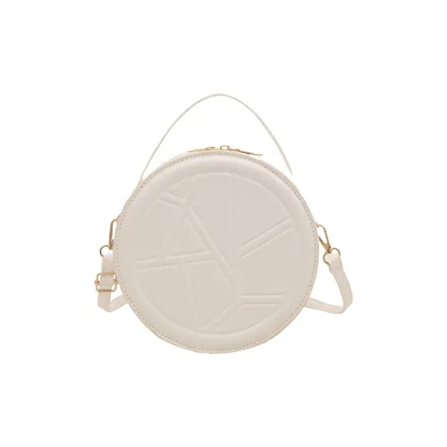 TOUTSEUL YOLO PU One Shoulder Handbag Women's White/Pink/Brown/Black