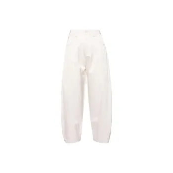 PINKO Satin Barrel-Leg Trousers