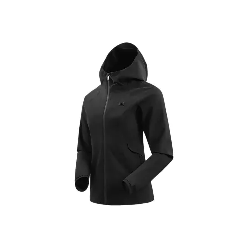 Under Armour Waterproof, Windproof, And Breathable Windbreaker Jacket Women's Twilight Black