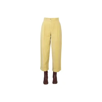 Alysi Belt Looped Wide Leg Pants
