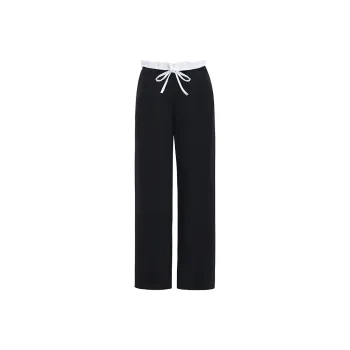 Wen Shan Casual Pants Women's Black