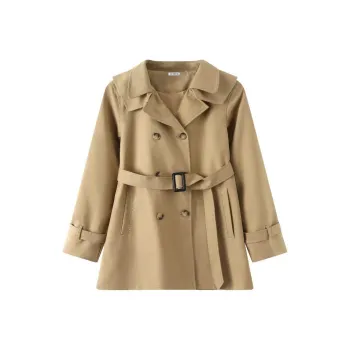 SECFLY OFFICIAL Leather Jacket Women's Khaki