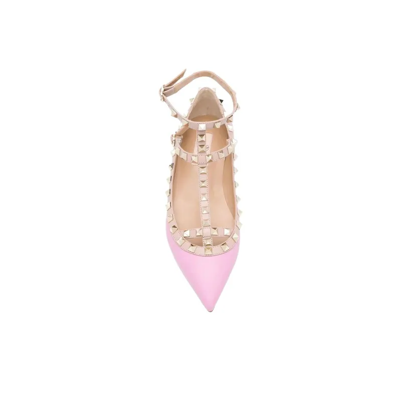 Valentino Casual Single Shoes Women's Pink-2