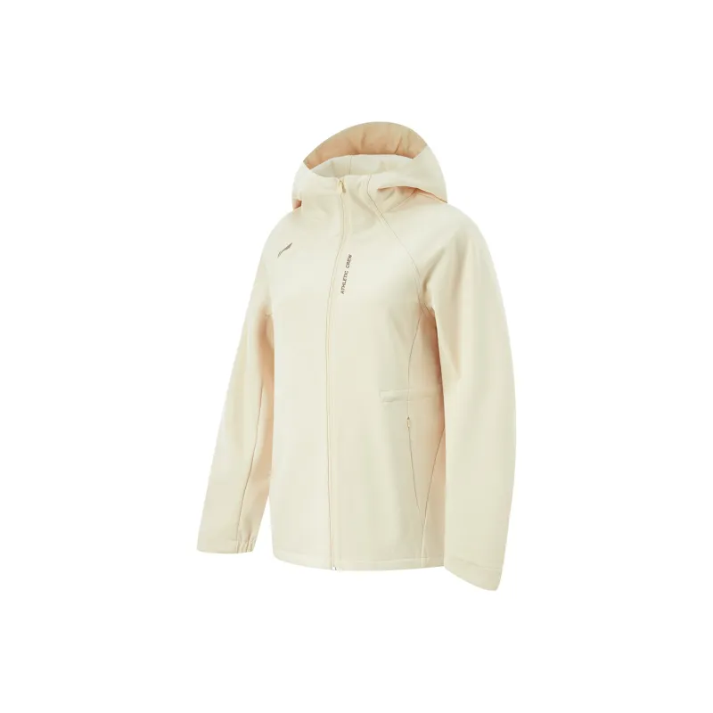 LiNing Lotus Leaf Trench Coat Women's Swan White-0