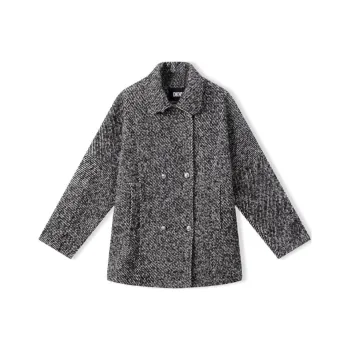 DKNY Coats Women's Dark Gray