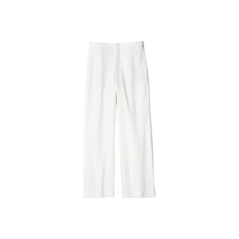 Ines De La Fressange X UNIQLO X Ines De La Fressange Casual Pants Women's Ivory-0