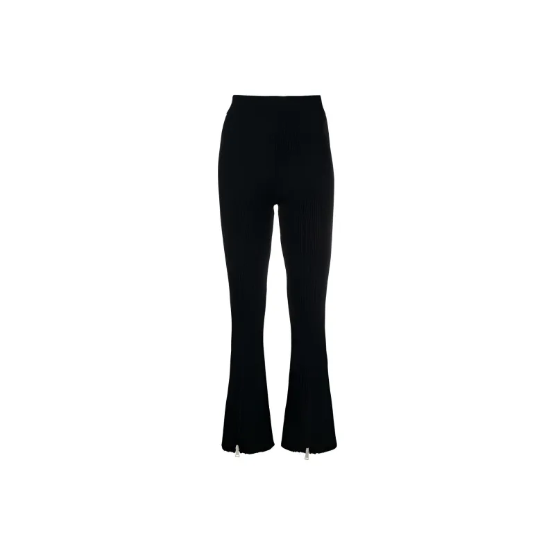 Moncler Ribbed knit Flared Trousers-0