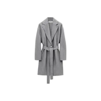 LOEWE SS25 Women's Pre Selection Collection Coat Women's Gray