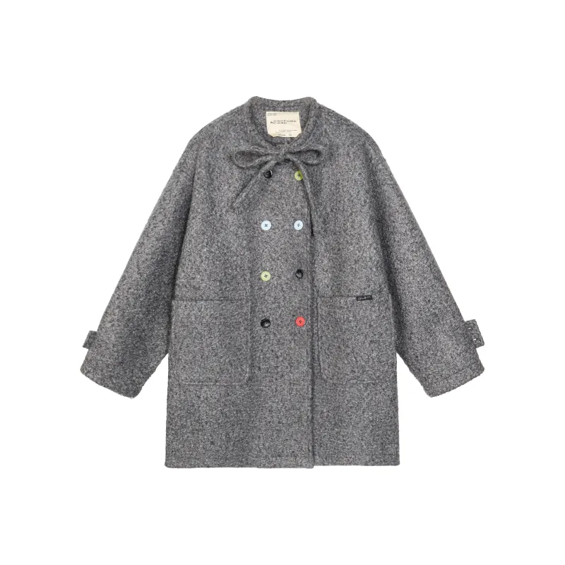 Saotome Coats Women's Dark Gray-0