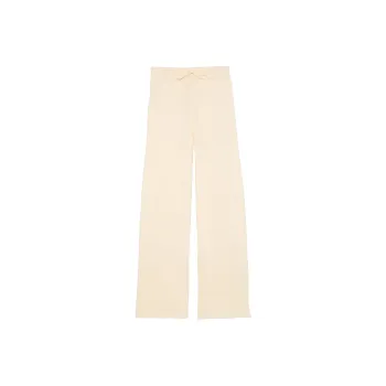 Victoria's Secret Luxe Crème Knit Lounge Pants / Candlelight Casual Pants Women's Candlelight White