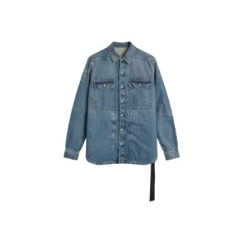 Rick Owens DRKSHDW Denim Jacket 'Washed Indigo'