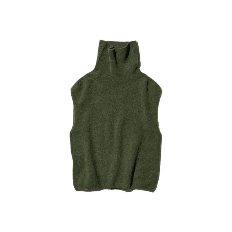 UNIQLO Vests Women's Olive-0