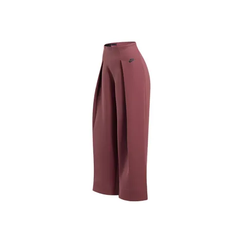 Nike Sportswear Tech Fleece Casual Pants Women's Red Brown