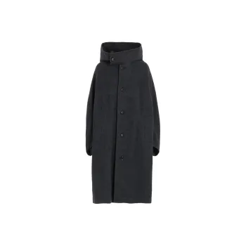 Yohji Yamamoto Y's FW24 Coats Women's Charcoal