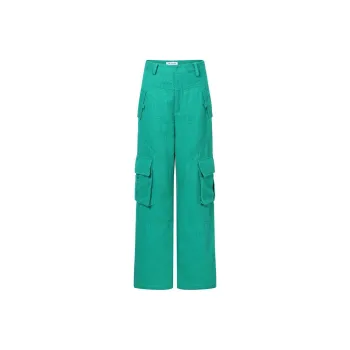 JAC FLEURANT Casual Pants Women's Green