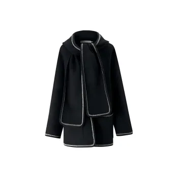 III VIVINIKO Coats Women's Dark Gray