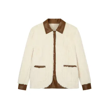 IT'REAL Dreamy Aesthetics Fur Women's Ecru