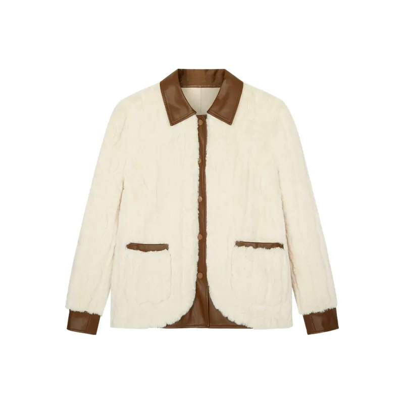 IT'REAL Dreamy Aesthetics Fur Women's Ecru-0