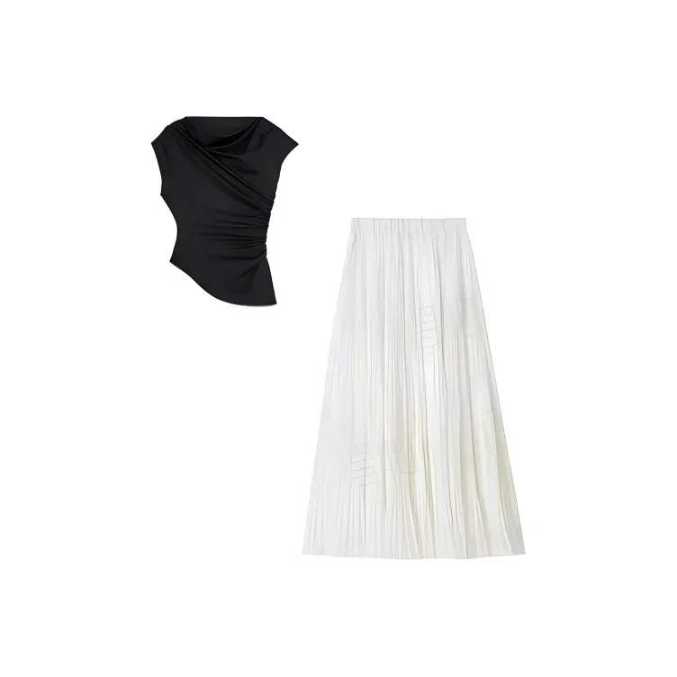 XIAOJUCHUANLI Skirt Set Women's-1