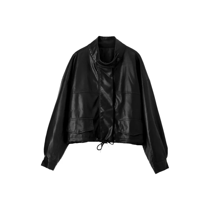 SENTUBILA Leather Jacket Women's-0