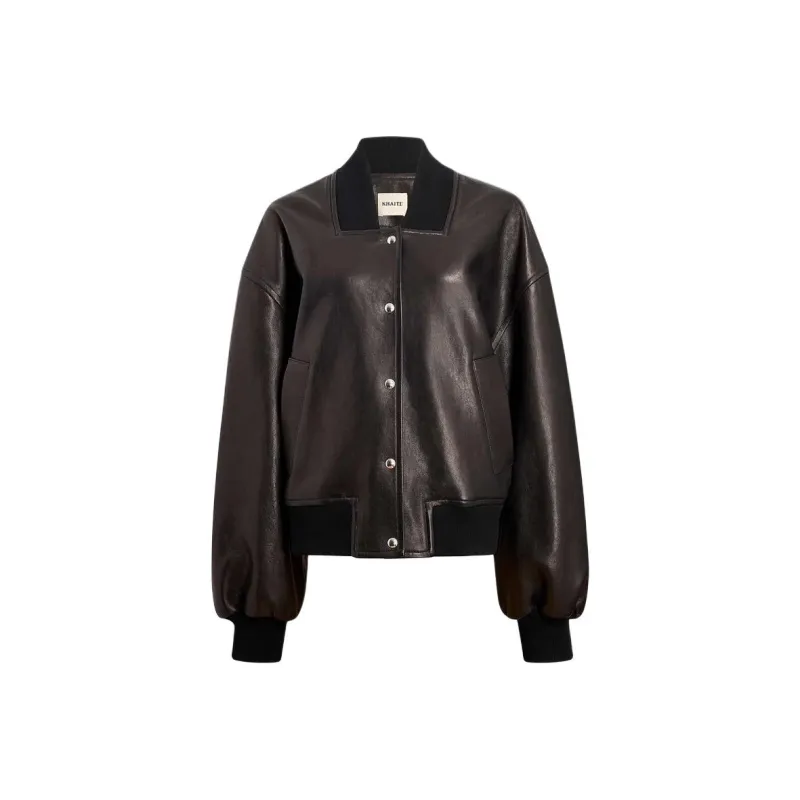 KHAITE Spence Long Sleeved Jacket-0