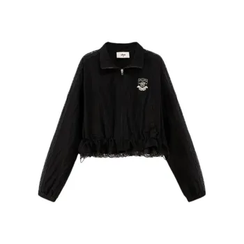 CHUU Cropped Coat Women's Black