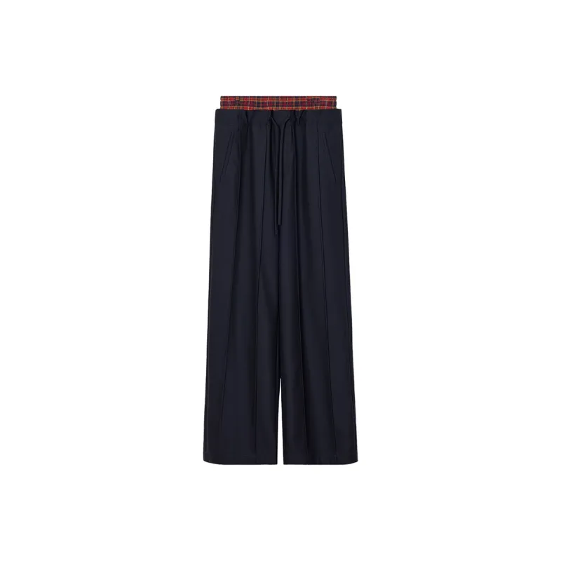 NancyCavally Casual Pants Women's Dark Blue-0