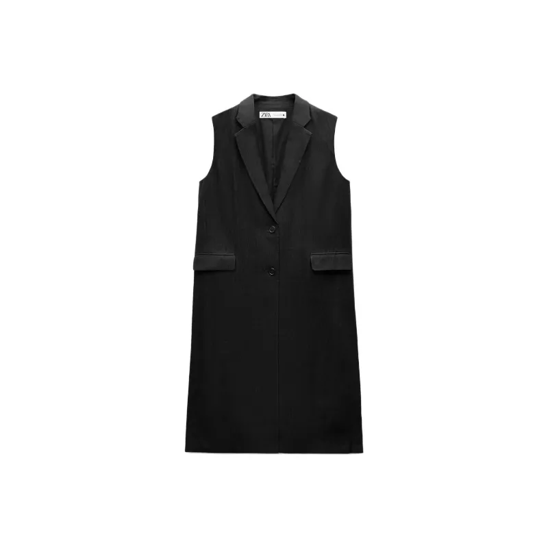 ZARA ZW Series Vest Women's Black-0