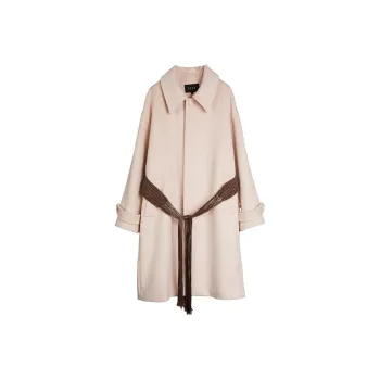 ELLE x XUZHI Coats Women's Pink