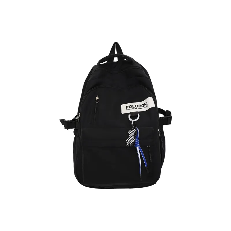 Gerlanx Nylon Backpack Unisex Ecru/Black/Burgundy/Purple-6