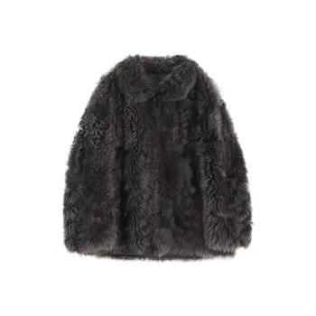Coco Limited Fur Coat Women's Carbon Gray
