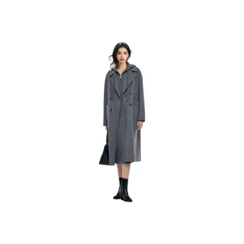 GOELIA Coats Women's Smoke Gray