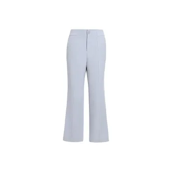 QIAOWANNI Casual Pants Women's Dove Gray