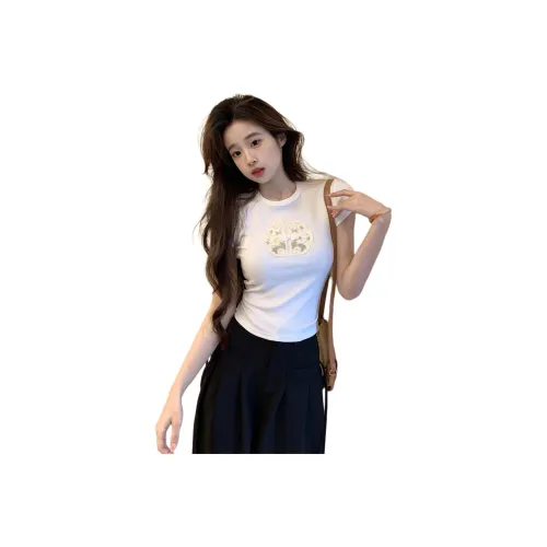 Mu Xiao Xin Set in Sleeve T Shirt Women's