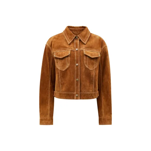 ONLY Leather Giuseppe Women's Bistre Brown