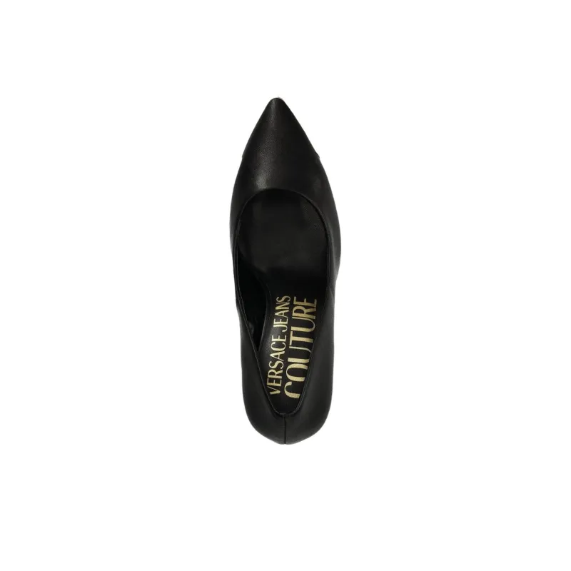 VERSACE JEANS COUTURE Scarlett Slim Heel High Heels 8.5cm Women's Black-4