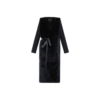 Fabiana Filippi Fur Panelled Tied Waist Coat