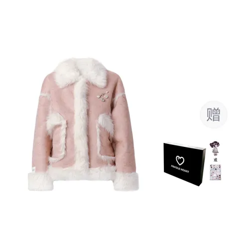 FRAGILE HEART Velvet feel Coat Women's