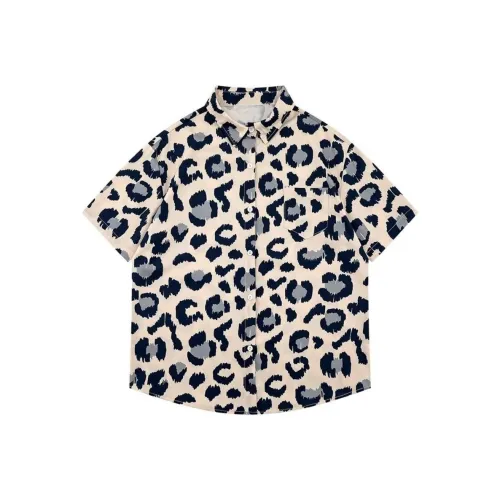 MEIKE Shirts Unisex Leopard Print